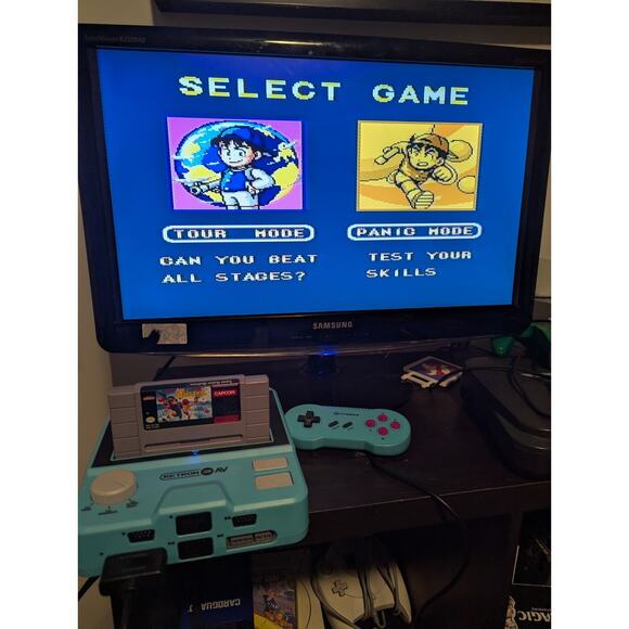 Super Buster Bros. (Super Nintendo SNES, 1992) Authentic Cart Only Tested Works - Picture 4 of 5